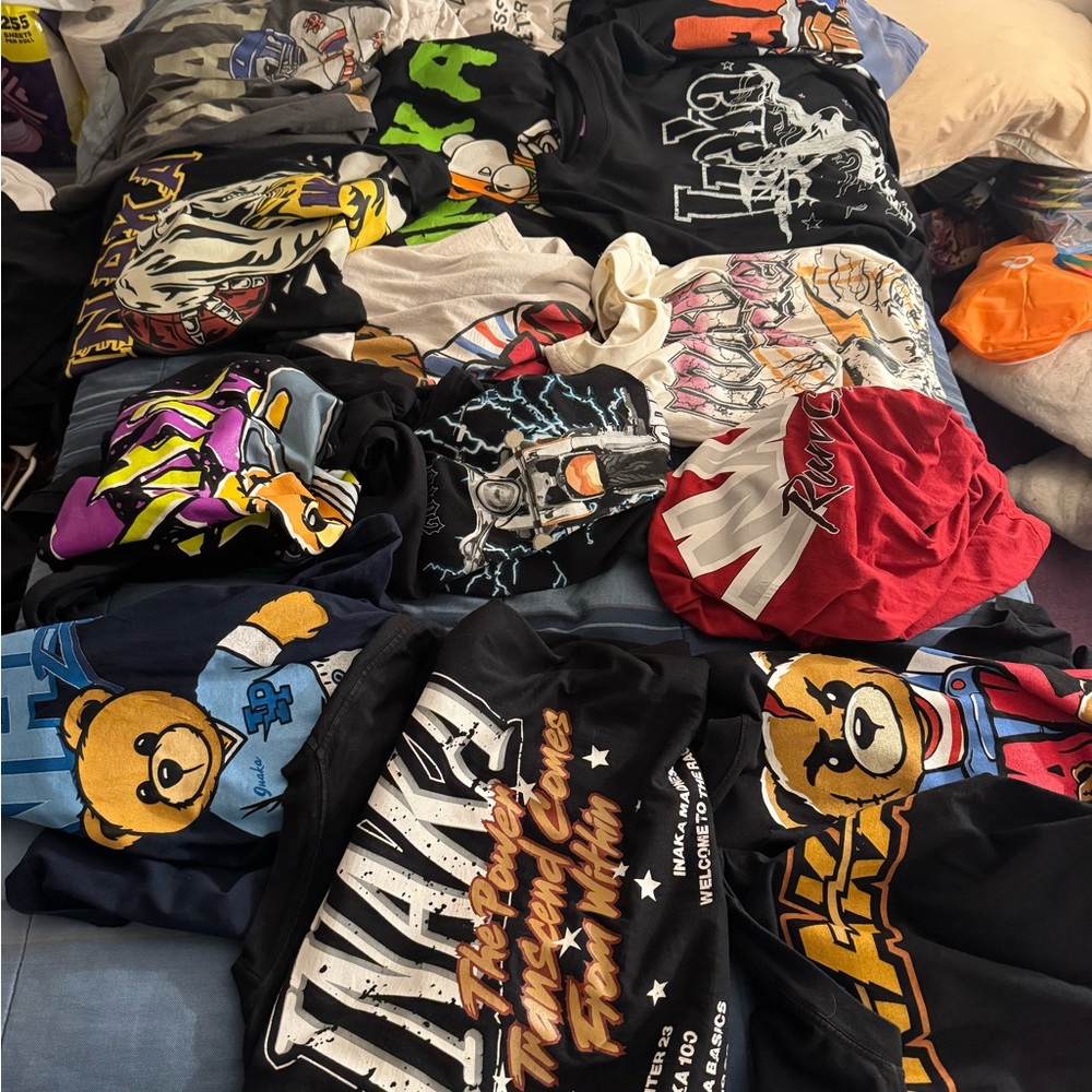 15 Inaka power T-Shirts Size L